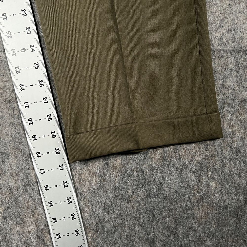 Jos. A. Bank Men's Dress Pants 36x31 Brown Pleated Front Straight Leg - Picture 6 of 7